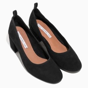 & Other Stories Suede Ballet Pump NWT